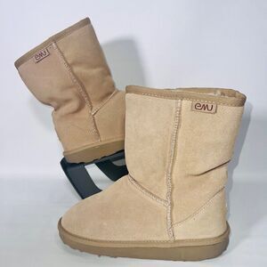 EMU Australia Wallaby Lo Light Beige Suede Youth 2